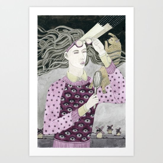 Glasses Art Print