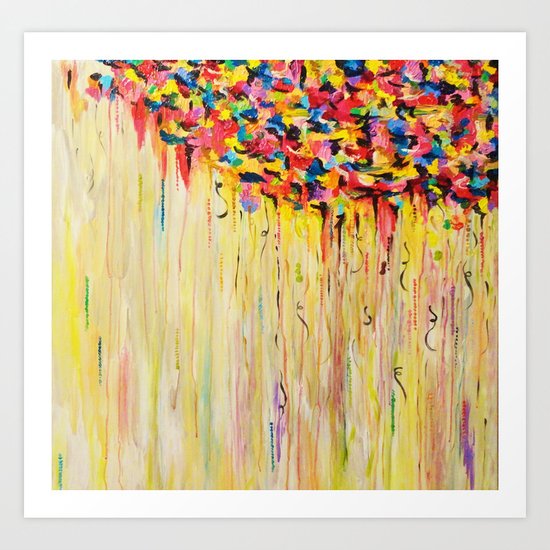 Opposites Love Raining Sunshine Bold Bright Sunny Colorful Rain