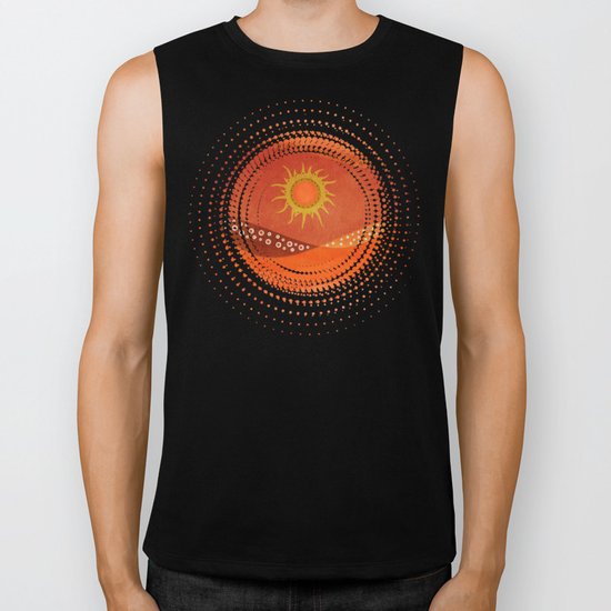 Color/Landscape 7 Biker Tank