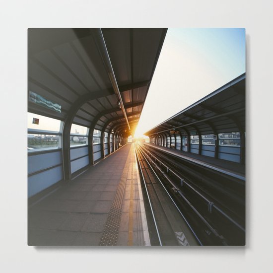 The light at the end of the tunnel Metal Print