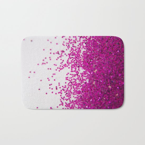 Fun I (NOT REAL GLITTER) Bath Mat