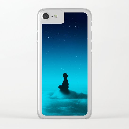 Cloud Rider Star Series Clear iPhone Case