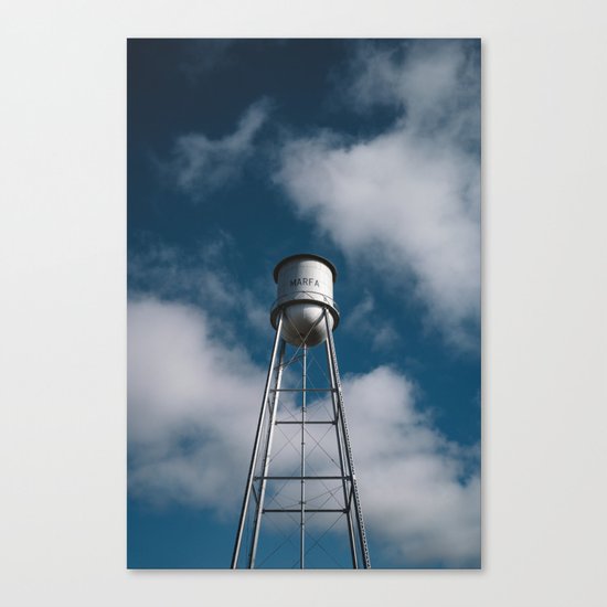 Marfa Water Tower Canvas Print