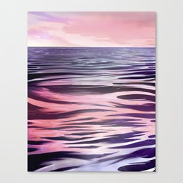 Bold Seascape Swirls Canvas Print