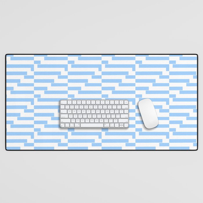 Mariniere marinière blue wave version 2 Desk Mat