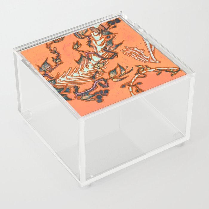 Salmonberry Dragon Acrylic Box