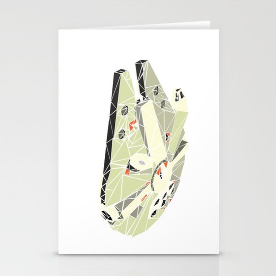 The Millennium Falcon Stationery Cards