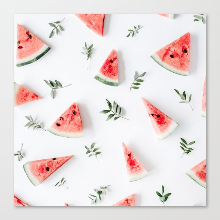 Watermelon Canvas Print