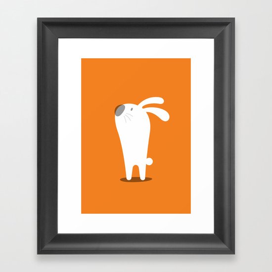RABBIT Framed Art Print