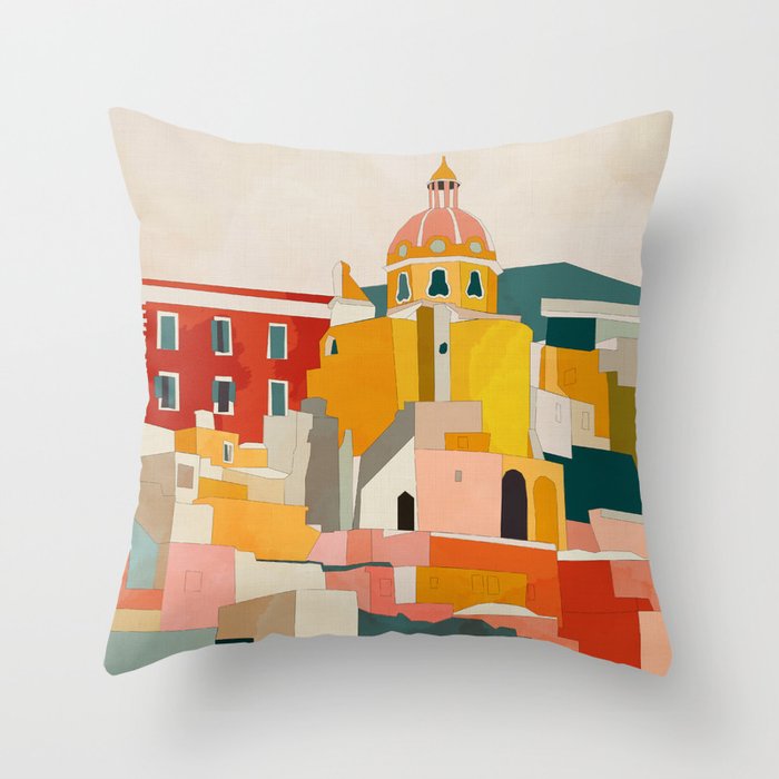 Procida Throw Pillow