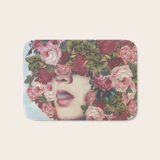 Natural Afrose Bath Mat