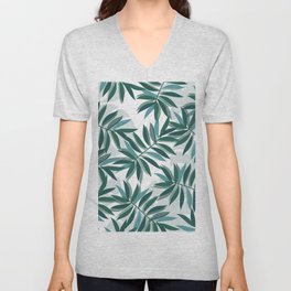 MIAMI PALM TREES V Neck T Shirt