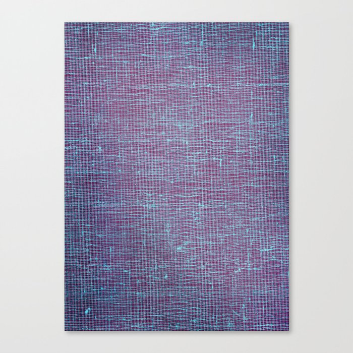 purple weave Canvas Print