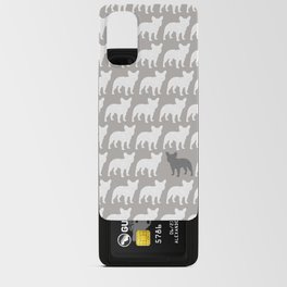 French Bulldog Silhouette(s) Android Card Case