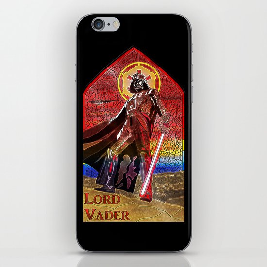 STAR WARS Stained Glass Lord Vader iPhone & iPod Skin