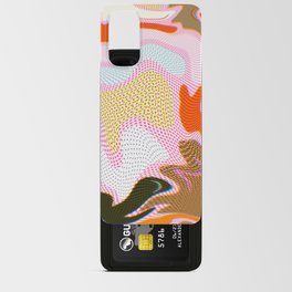 Abstract Wavy Colorful Baloons I.  Android Card Case