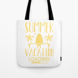 Summer Vacation Loading Tote Bag