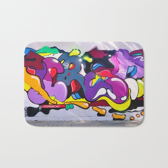 graffiti art Bath Mat