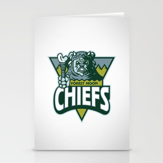 Forest Moon Chiefs Stationery Cards