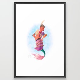 WIINAWAA - World Class Mermaids Framed Art Print
