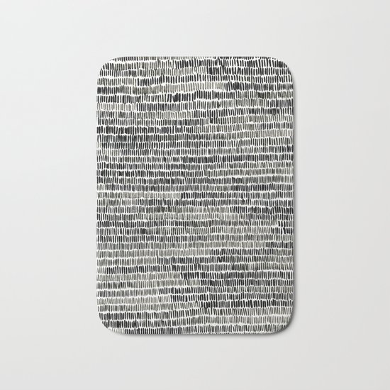 Watercolour Lines Bath Mat