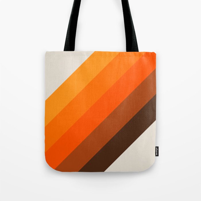 Simple Stripes - Golden Tote Bag