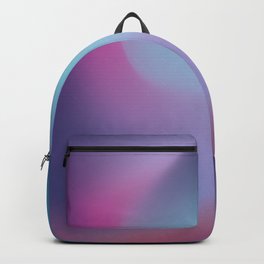 Aurora Ice Purple/Blue Gradient Mesh Backpack