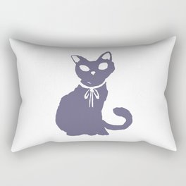 Ribbon Cat Rectangular Pillow