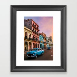 Colorful Havana Framed Art Print