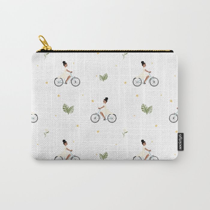 Bike Ride Pattern Carry-All Pouch