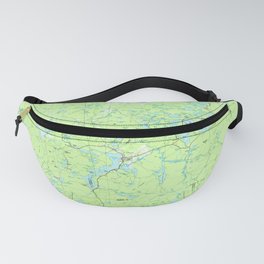 NY Tupper Lake 136972 1985 topographic map Fanny Pack