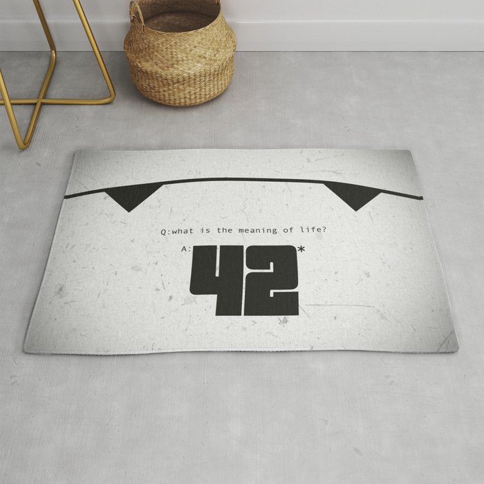 The Hitchhiker's Guide to the Galaxy Rug