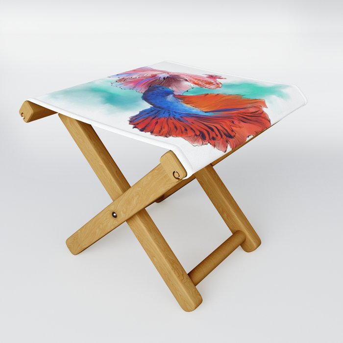 Betta Fish pair Folding Stool