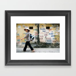 Vietnamese Alley Framed Art Print