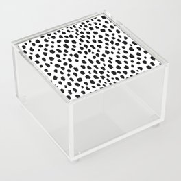 Dalmatian Spots (black/white) Acrylic Box