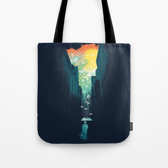 I Want My Blue Sky Tote Bag