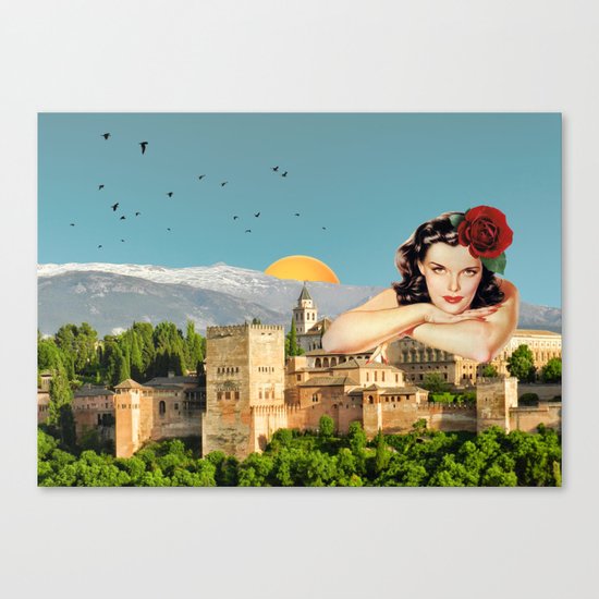 MI ALHAMBRA Canvas Print
