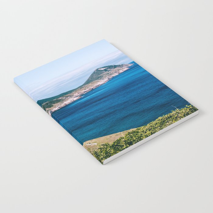 Brazil Photography - Beautiful Blue Ocean By The Brazillian Coastline Notebook