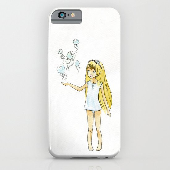 Jellyfish Girl iPhone & iPod Case