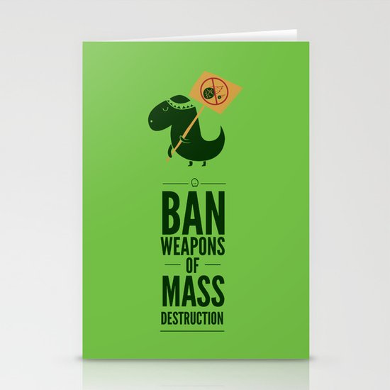 Occupy Jurassic Park Stationery Cards
