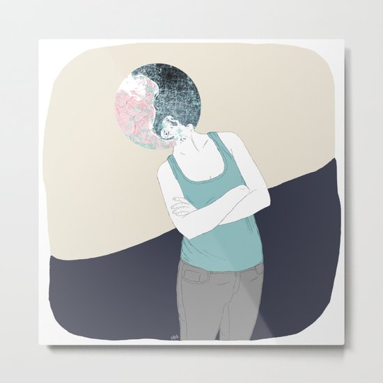YING-YANG Metal Print