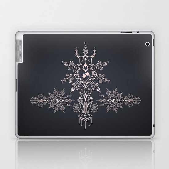 Heart Rules Laptop & iPad Skin