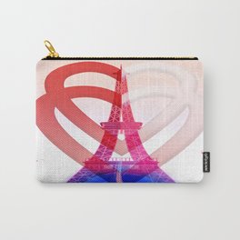 PARIS LOVE Carry-All Pouch