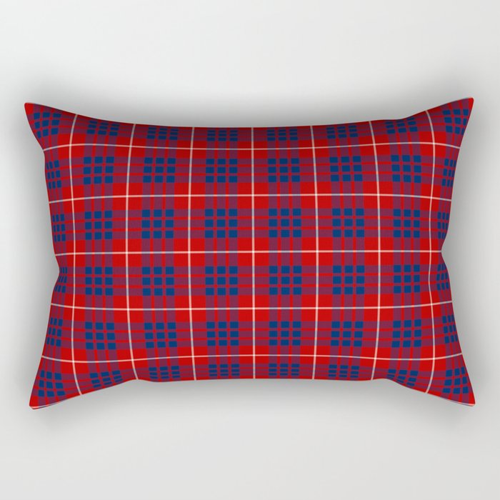 Clan Hamilton Tartan Rectangular Pillow