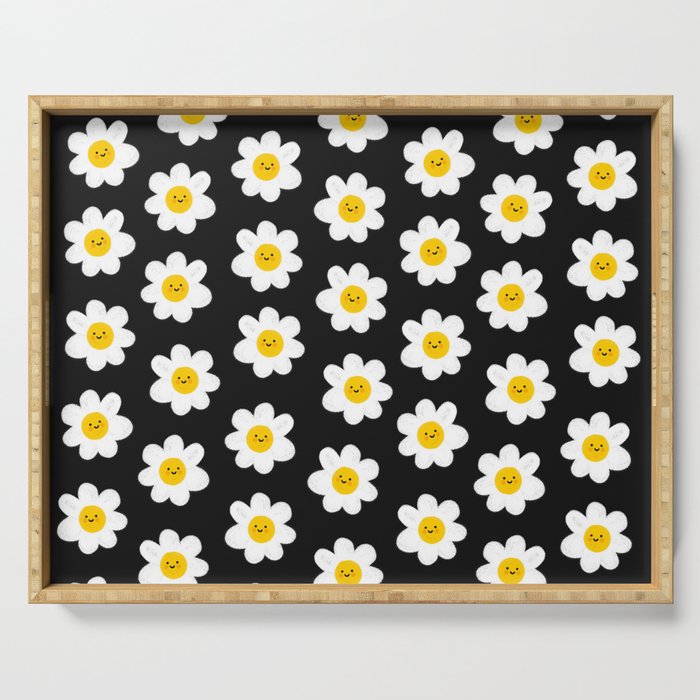 Happy Flowers Serving Tray