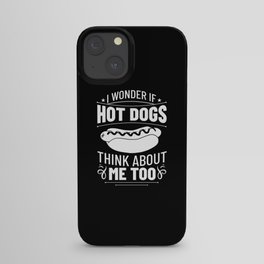 Hot Dog Chicago Style Bun Stand American iPhone Case