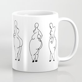 big-legged woman Mug