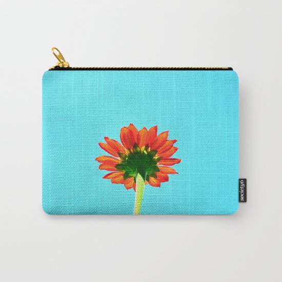 Flower orange 6 Carry-All Pouch