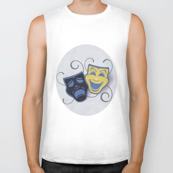 Tears and laughter Biker Tank