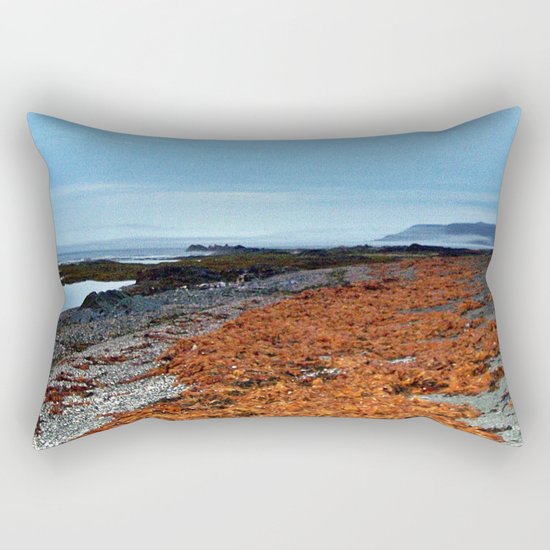 Seaweed Beach Rectangular Pillow